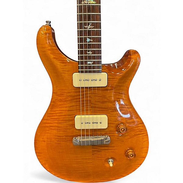 Used PRS macarty 594 limited p-90 Crimson Red Trans Solid Body Electric Guitar