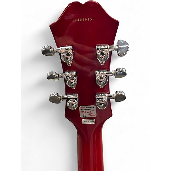 Used Epiphone Dot Red Hollow Body Electric Guitar