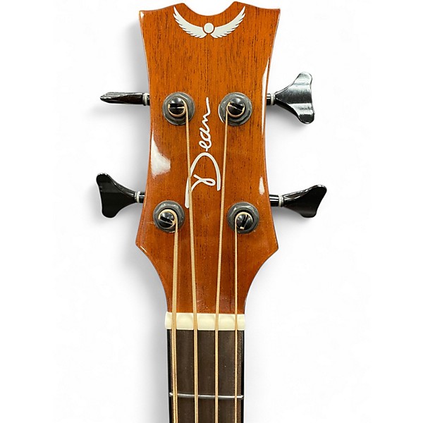 Used Dean AXS AE Natural Acoustic Bass Guitar