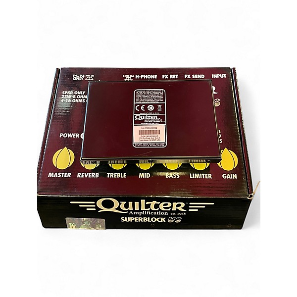 Used Quilter Labs SUPERBLOCK US Solid State Guitar Amp Head