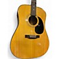 Used Hohner hw700s Natural Acoustic Guitar