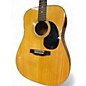 Used Hohner hw700s Natural Acoustic Guitar