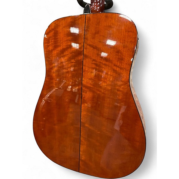 Used Hohner hw700s Natural Acoustic Guitar