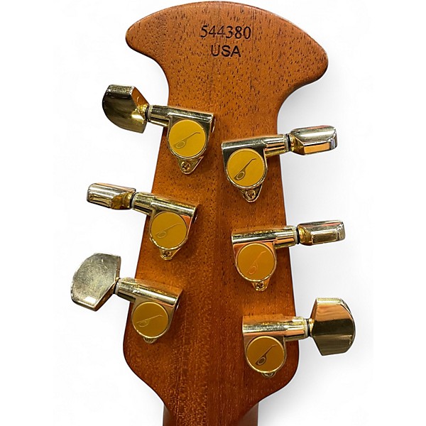 Used Ovation s8684gc Natural Acoustic Electric Guitar