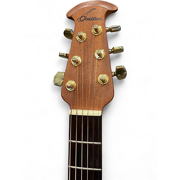 Used Ovation s8684gc Natural Acoustic Electric Guitar