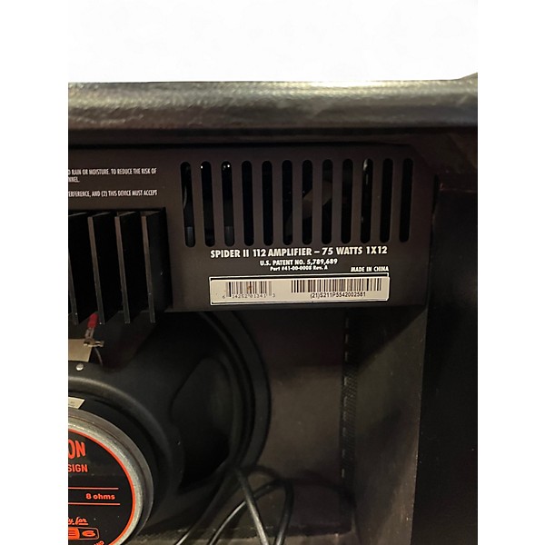 Used Line 6 Spider II 1x12 75W Guitar Combo Amp