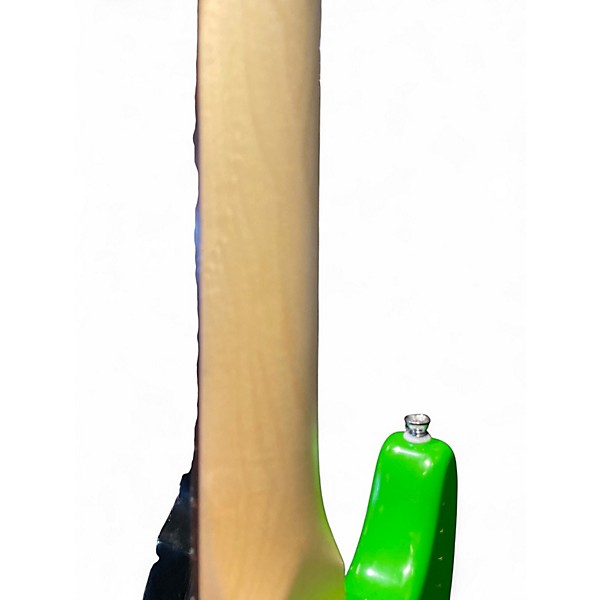 Used Squier MUSTANG  Green Solid Body Electric Guitar