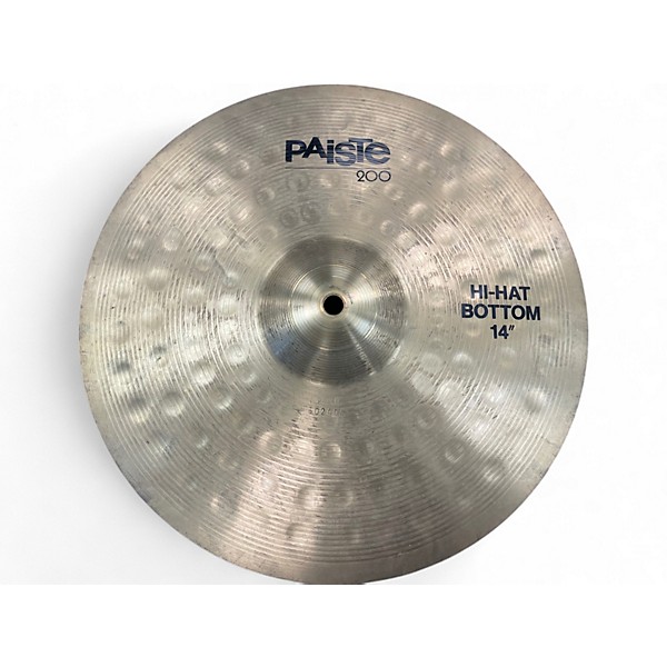 Used Paiste 14in 200 series Pair Cymbal