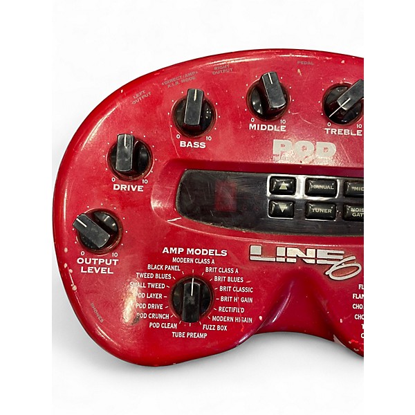 Used Line 6 Pod 2.0 Amp Modeler Effect Processor