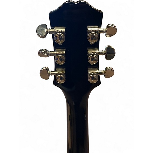 Used Epiphone Les Paul Standard Ebony Solid Body Electric Guitar