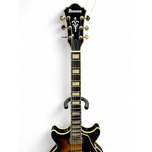 Used Ibanez AM93-QM-AYS ARTCORE EXPRESSIONIST Antique Burst Hollow Body Electric Guitar