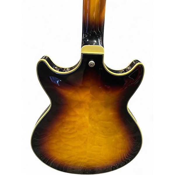 Used Ibanez AM93-QM-AYS ARTCORE EXPRESSIONIST Antique Burst Hollow Body Electric Guitar