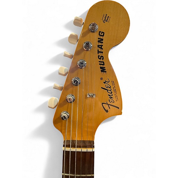 Used 2024 Fender Vintera II 70's Competition Mustang Competition Orange Solid Body Electric Guitar