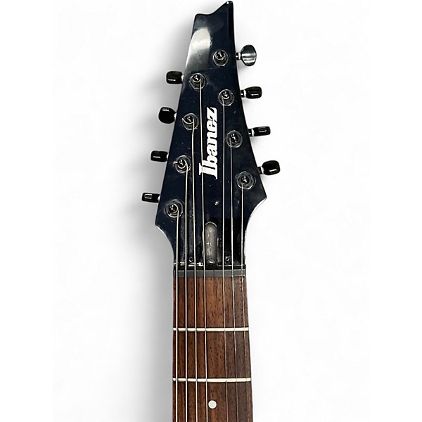Used Ibanez RG8 8 String Black Solid Body Electric Guitar