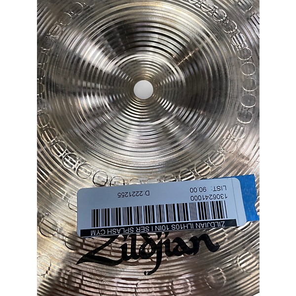 Used Zildjian 10in K Custom Dry Splash Cymbal