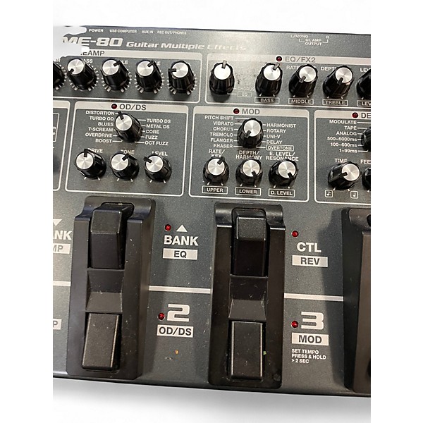 Used BOSS ME80 Guitar Multi Effect Processor