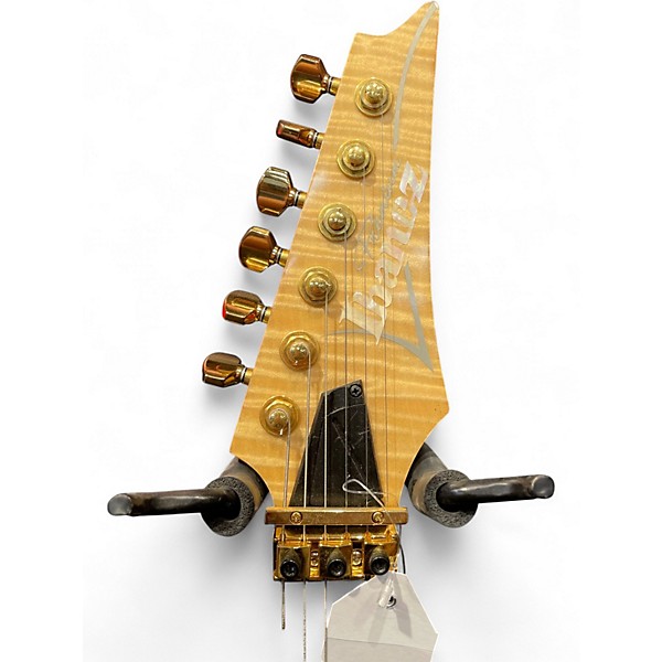Used Ibanez RG1070FM Premium Desert Sand Solid Body Electric Guitar
