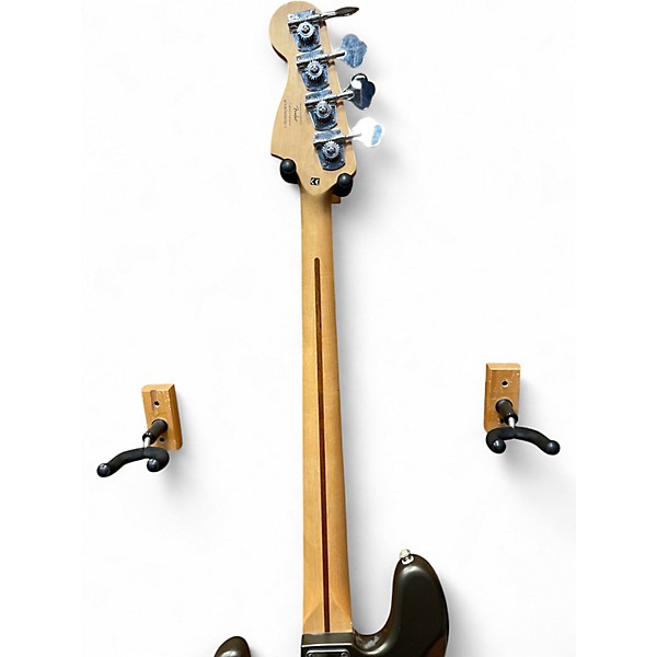 Used Squier Standard Jazz Bass gray Electric Bass Guitar