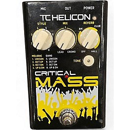 Used TC Helicon CRITICAL MASS Vocal Processor