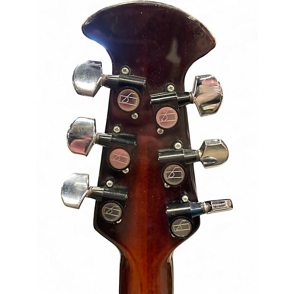 Vintage 1977 Ovation 1661 2 Tone Sunburst Acoustic Electric Guitar