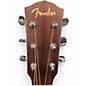 Used Fender CD60SCE Mahogany Natural Acoustic Electric Guitar