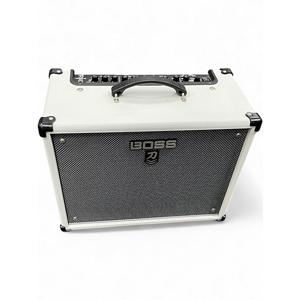 Used BOSS Katana KTN50 MKII 50W 1X12 WHITE Guitar Combo Amp