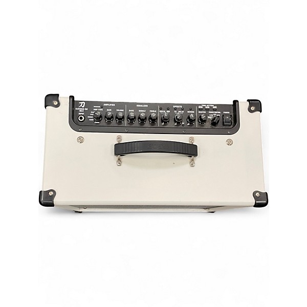 Used BOSS Katana KTN50 MKII 50W 1X12 WHITE Guitar Combo Amp