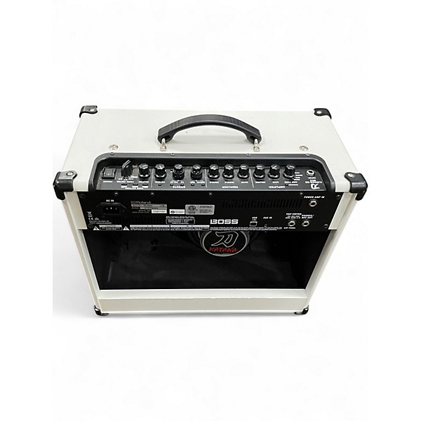 Used BOSS Katana KTN50 MKII 50W 1X12 WHITE Guitar Combo Amp
