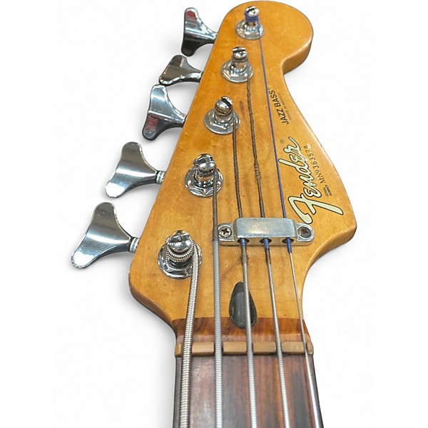 Used Fender Standard Jazz Bass 5-String Black Electric Bass Guitar