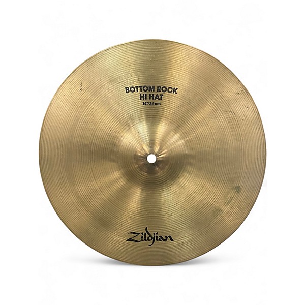 Used Zildjian 14in Rock Hi Hat Bottom Cymbal