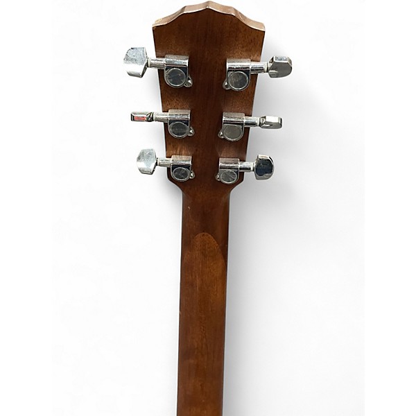 Used Fender GC140SCE Grand Concert Natural Acoustic Electric Guitar