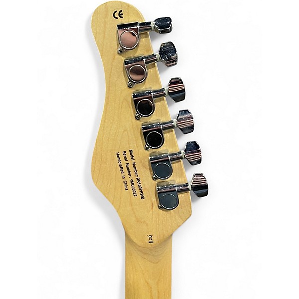 Used Rogue Rocketeer Plum Solid Body Electric Guitar