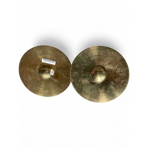 Used Zildjian 14in A Custom Hi Hat Pair Cymbal