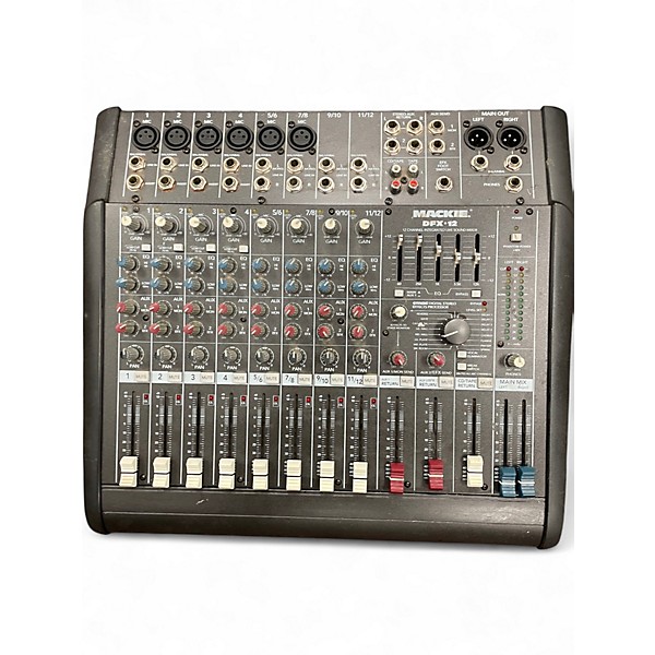 Used Mackie DFX 12 Unpowered Mixer