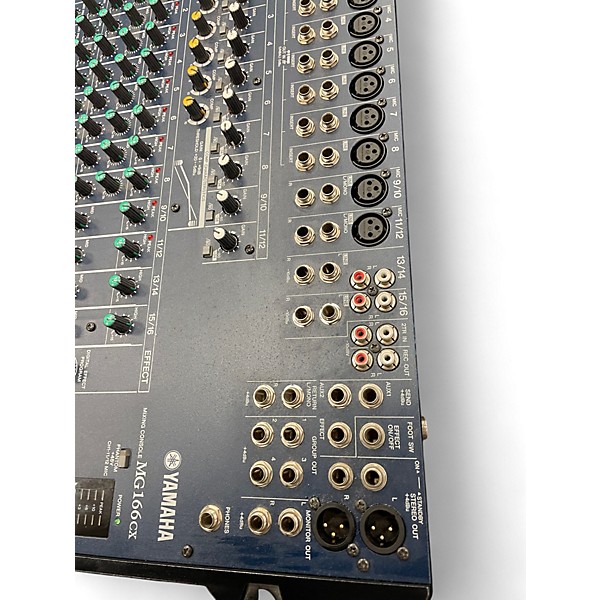 Used Yamaha MG166CX Unpowered Mixer