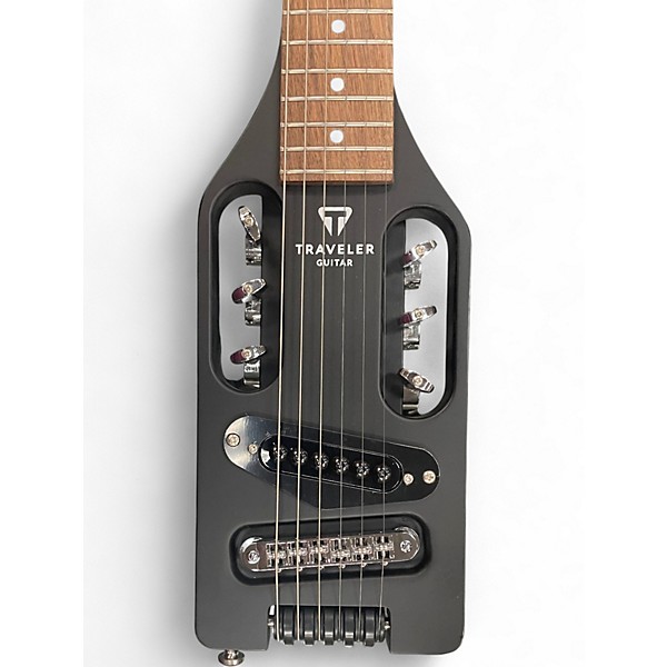 Used Traveler Guitar Ultra Light Black Acoustic Guitar