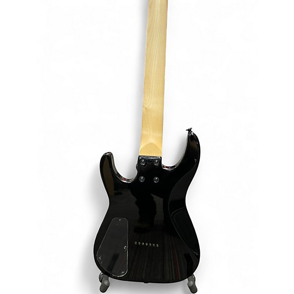 Used Jackson JS22-7 Dinky 7 String Black Solid Body Electric Guitar