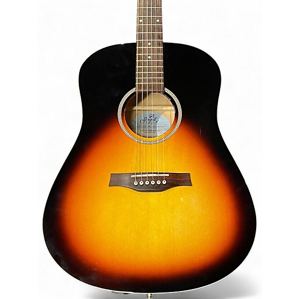 Used Seagull S6 Spruce  GT QIT Sunburst Acoustic Electric Guitar