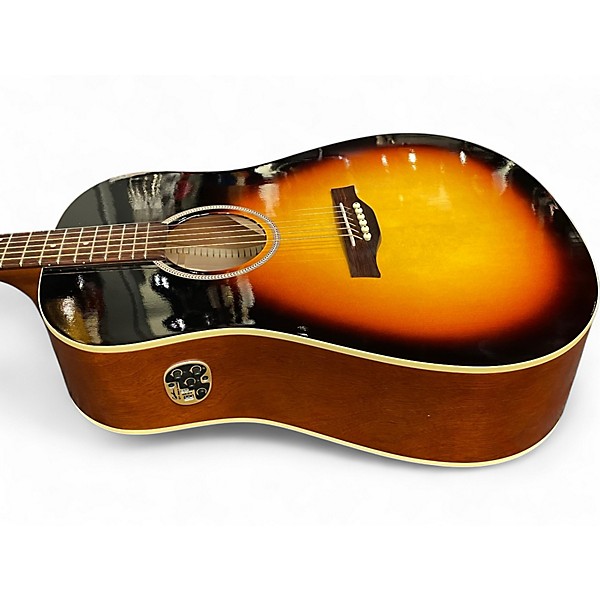 Used Seagull S6 Spruce  GT QIT Sunburst Acoustic Electric Guitar