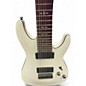 Used Schecter Guitar Research Omen 8 WHITE Solid Body Electric Guitar