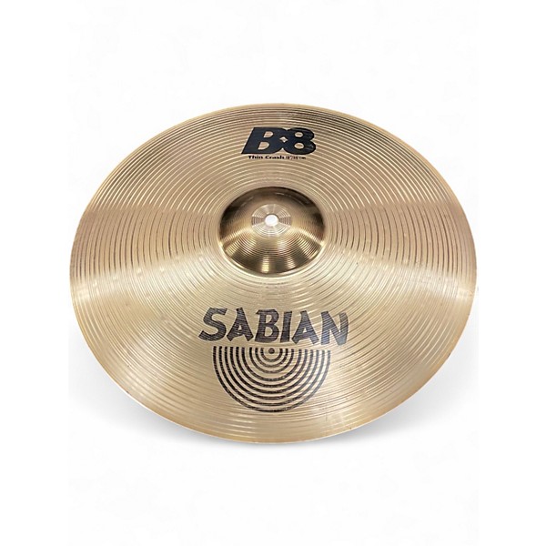 Used SABIAN 18in B8 Thin Crash Cymbal