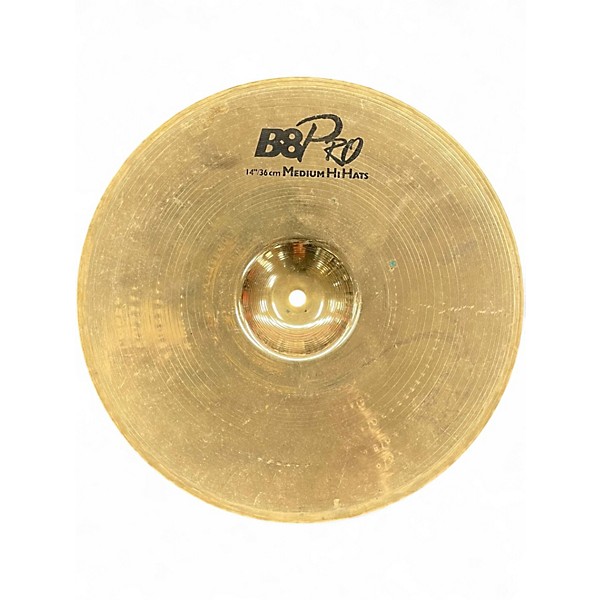 Used SABIAN 14in B8 Pro Medium Hi Hat Pair Cymbal