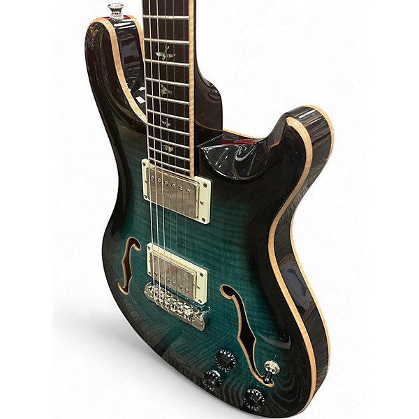 Used PRS HOLLOWBODY II PIEZO SE PEACOCK BLUE Hollow Body Electric Guitar