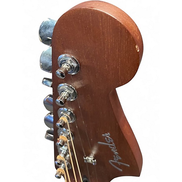 Used Fender Acoustasonic Standard Jazzmaster Satin Black Acoustic Electric Guitar