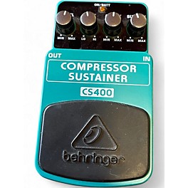 Used Behringer CS400 Compressor Sustainer Effect Pedal