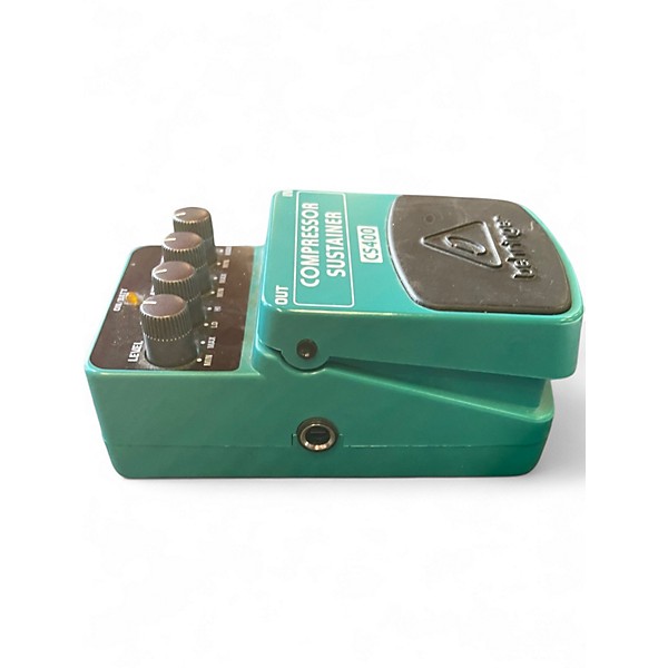 Used Behringer CS400 Compressor Sustainer Effect Pedal