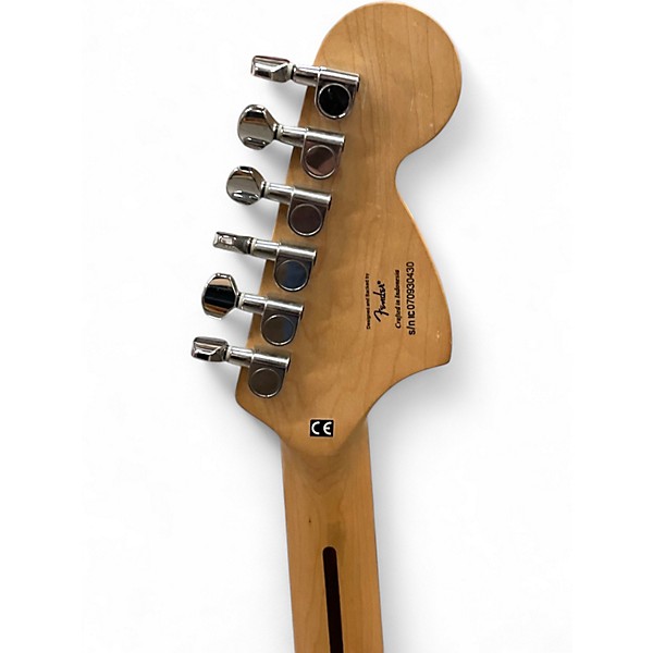 Used Squier Standard Stratocaster RED BURST Solid Body Electric Guitar