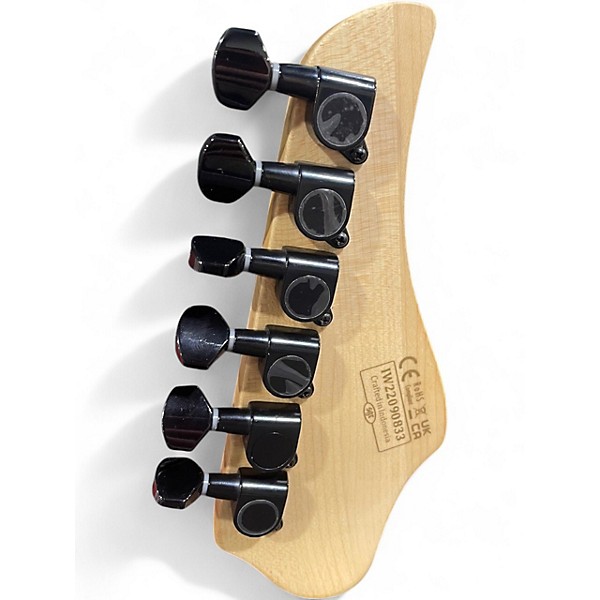 Used Schecter C-6 FR Pro Green Solid Body Electric Guitar