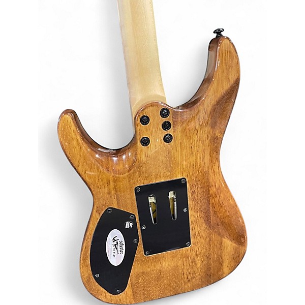 Used Schecter C-6 FR Pro Green Solid Body Electric Guitar