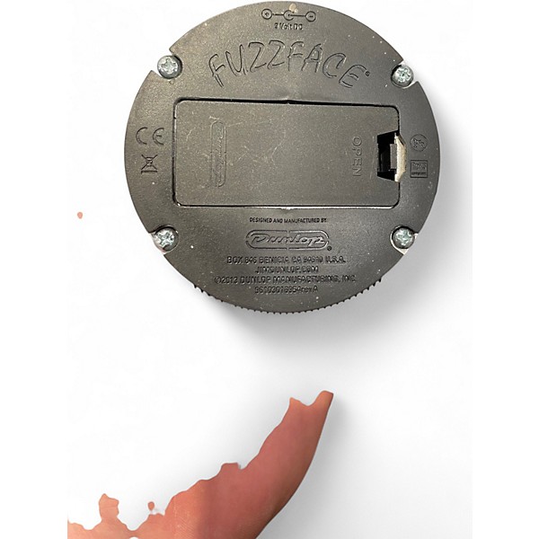 Used Dunlop FFM1 Silicon Fuzz Face Mini Blue Effect Pedal